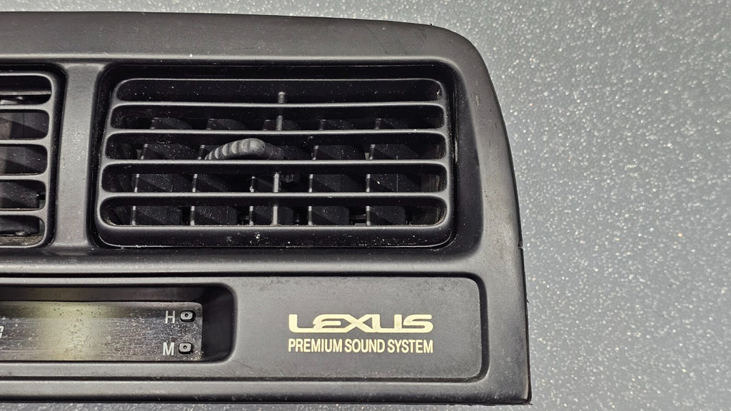 🔥97-01 LEXUS ES300 Center Dash AC Heater Trim Air Vent Conditioning Bezel Black