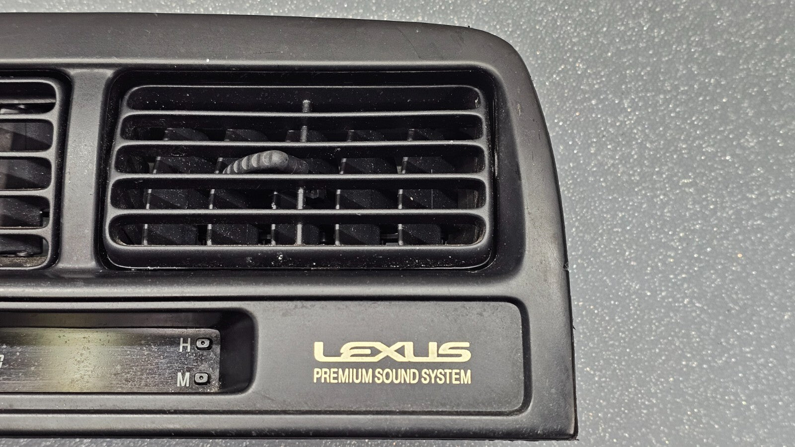 🔥97-01 LEXUS ES300 Center Dash AC Heater Trim Air Vent Conditioning Bezel Black