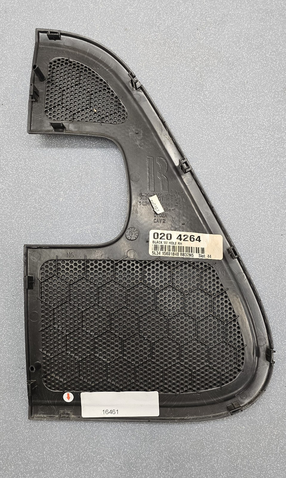 🔥04-08 Ford F150 Right Passenger Door Panel Speaker Grille Cover Black