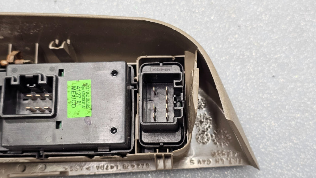 🔥02-05 Explorer Mountaineer Front Left Driver Master Door Window Switch Tan OEM