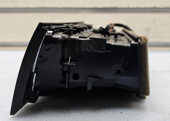 09-12 Audi A4 S4 A5 Center Dash AC Air Vent Heater Conditioner Instrument Black