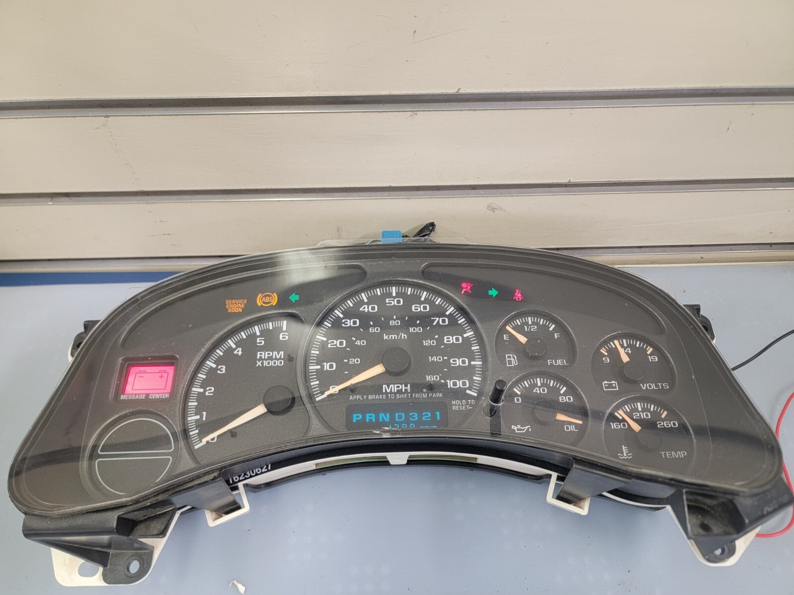🔥99-02 SILVERADO SIERRA TAHOE INSTRUMENT GAUGE CLUSTER SPEEDOMETER 129.8 Trip