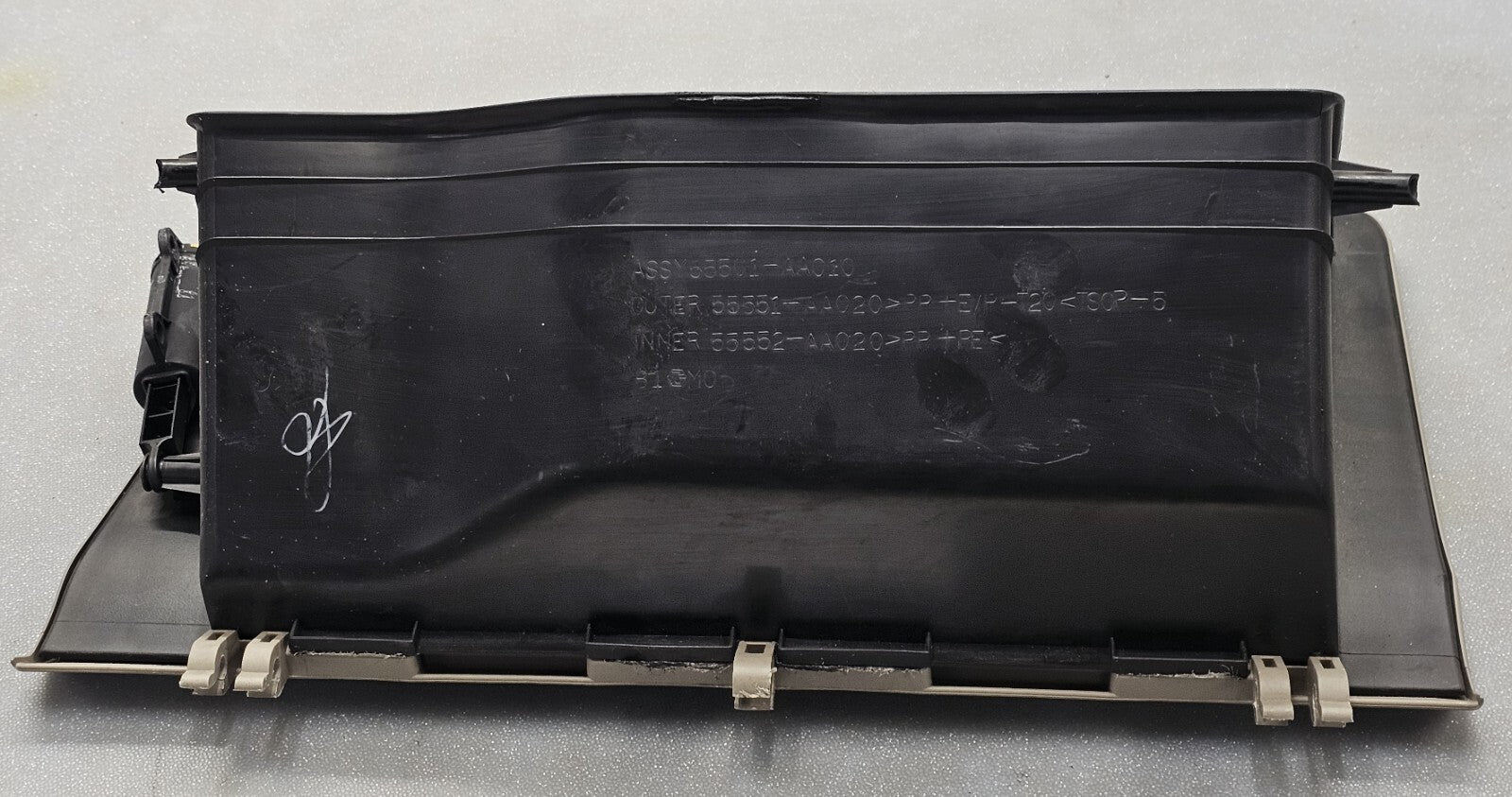 🔥02-06 CAMRY GLOVE BOX DASH STORAGE COMPARTMENT ASSEMBLY COVER TRIM HANDLE TAN