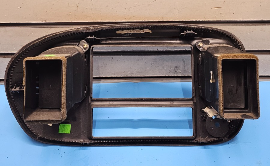 🔥97-03 Ford F150 Center Dash Radio Climate Trim Stereo Display BEZEL Panel Wood