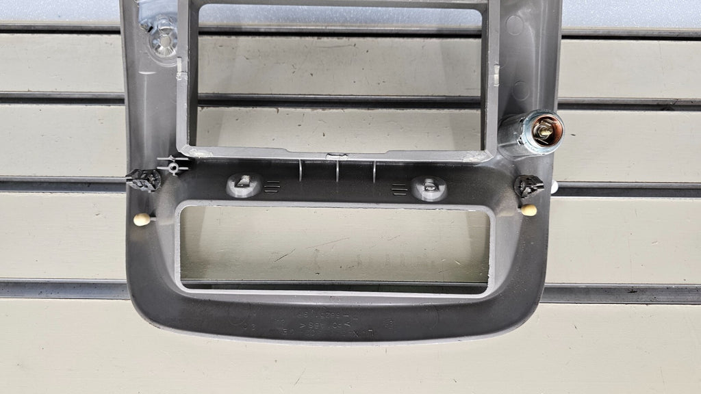 95-10 Ford Ranger EXPLORER Center Dash Radio Trim Surround Bezel Trim SILVER B2