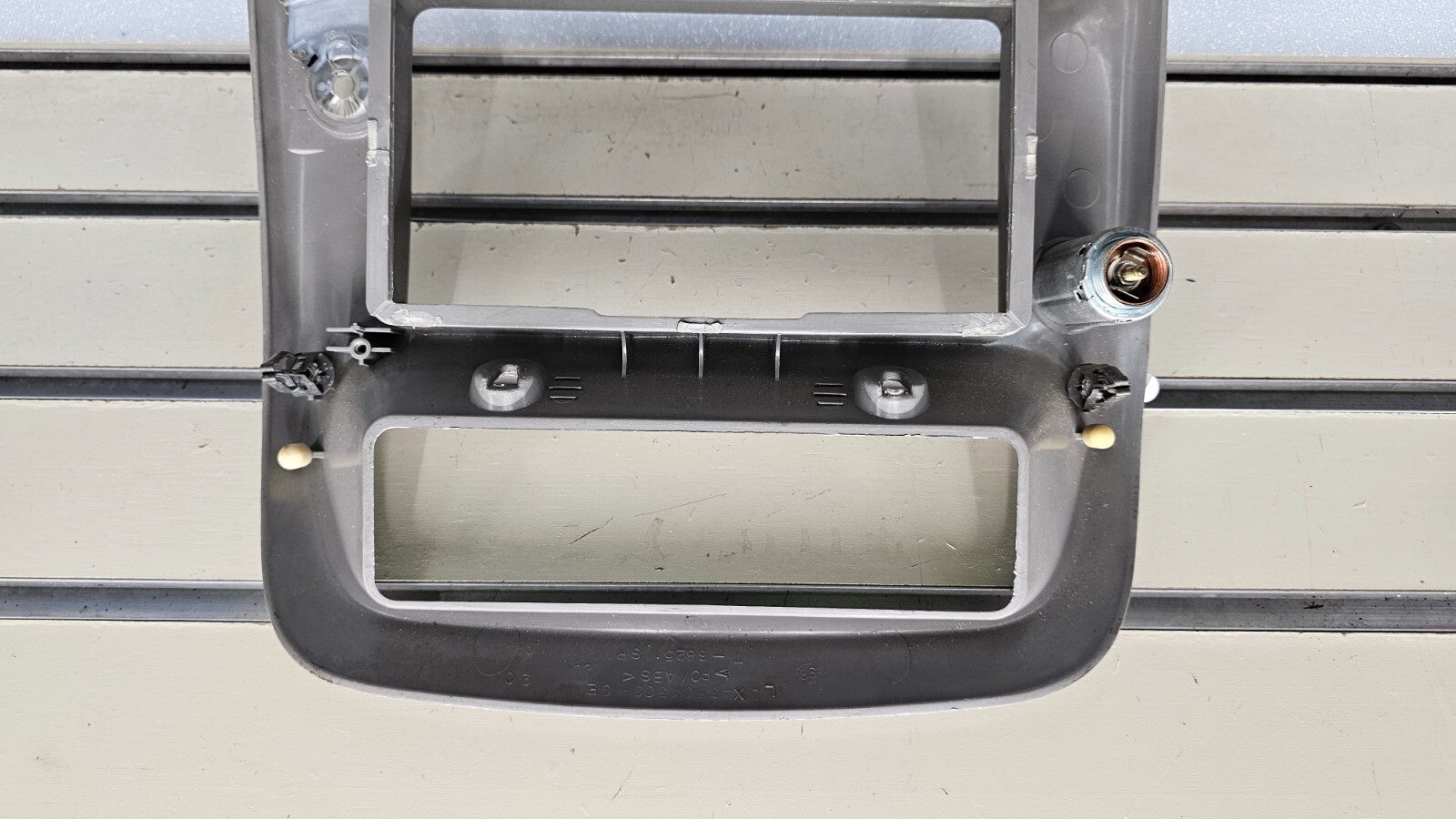 95-10 Ford Ranger EXPLORER Center Dash Radio Trim Surround Bezel Trim SILVER B2