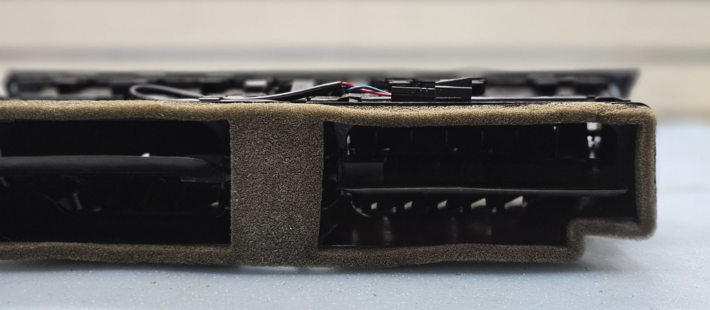 09-12 Audi A4 S4 A5 Center Dash AC Air Vent Heater Conditioner Instrument Black