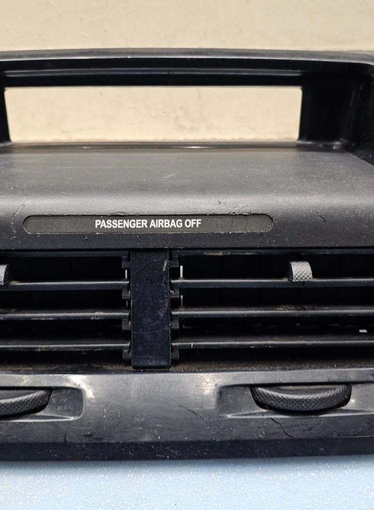 🔥08-12 ESCAPE MARINER TRIBUTE CENTER DASH BEZEL TRIM A/C AIR VENTS BLACK OEM