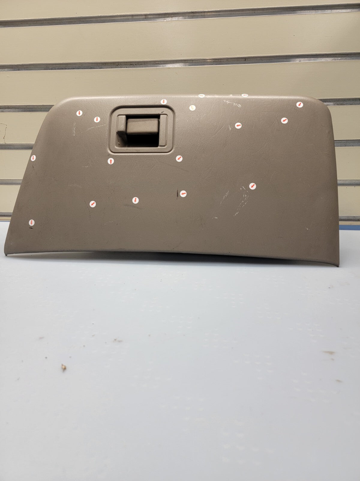 🔥05-07 Ford F250 F350 Super Duty Glove Box Storage Compartment DARK TAN G10