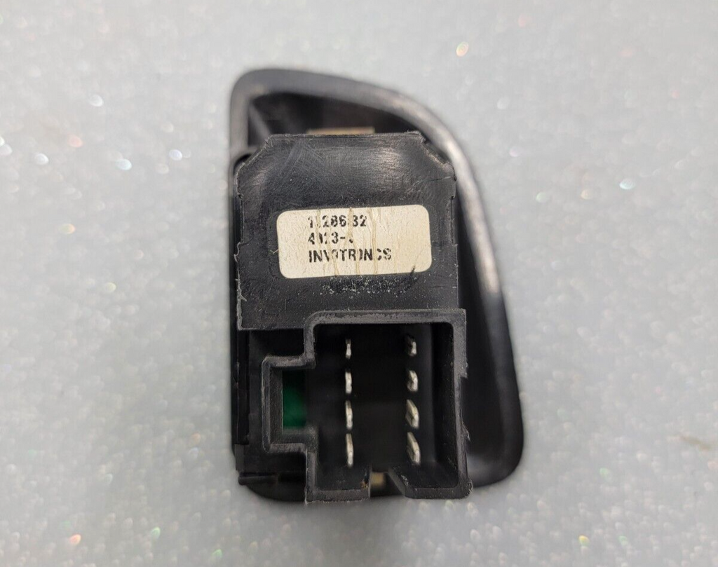 03-06 Chevy Silverado SIERRA Power Window Switch REAR RIGHT Passenger BLACK WS4