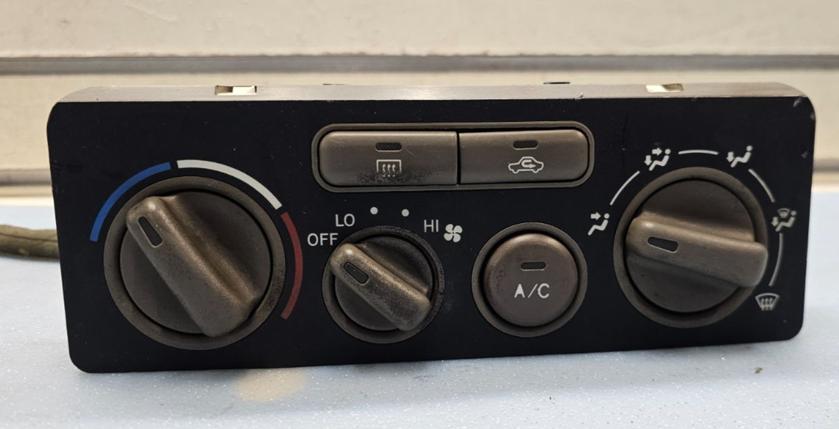 🔥98-00 Toyota Corolla A/C AC HVAC Heater Climate Temperature Control Black