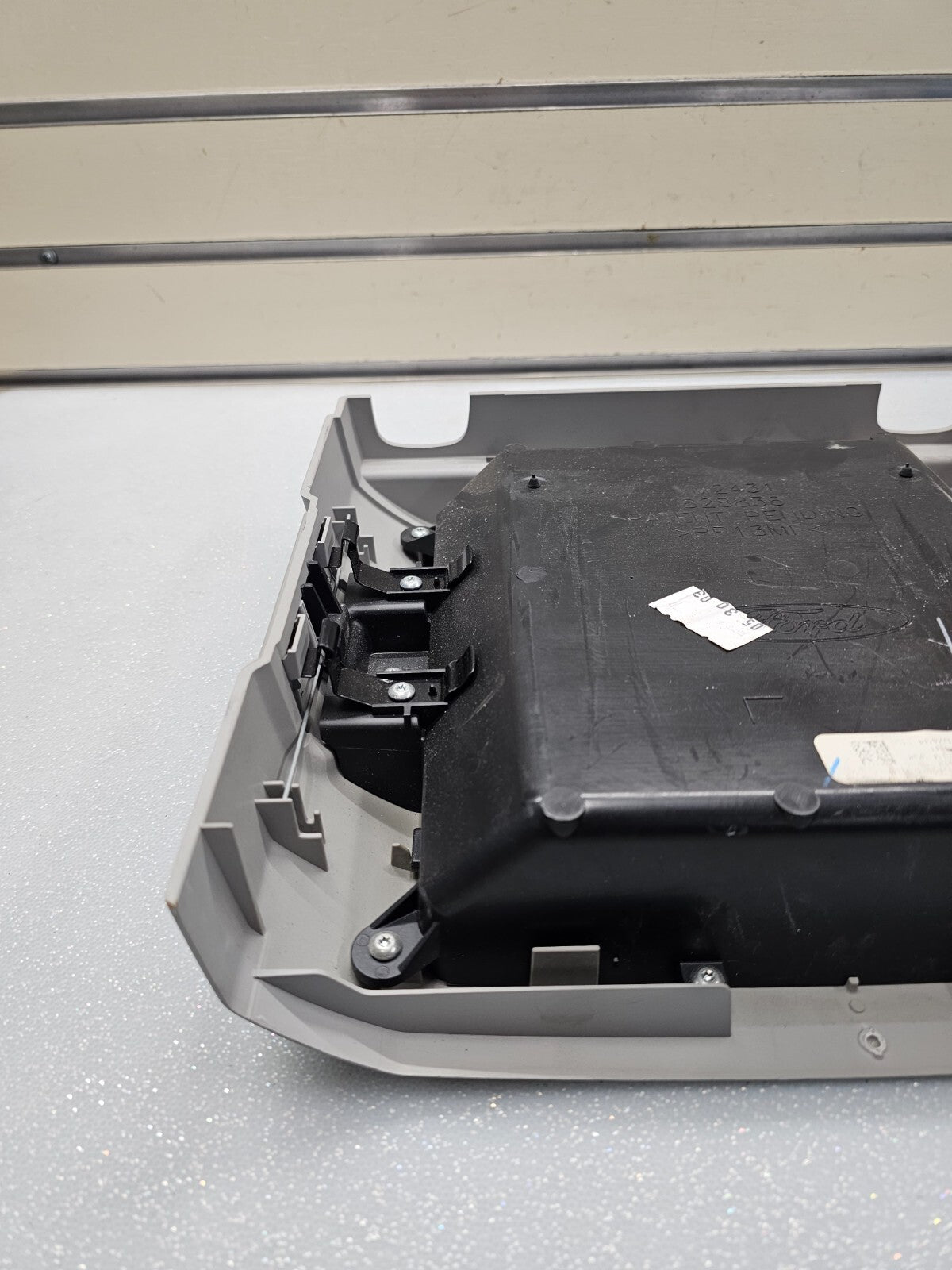 🔥04-08 Ford F150 Overhead Console SLIDING RAIL COMPARTMENT w/Storage GRAY 09