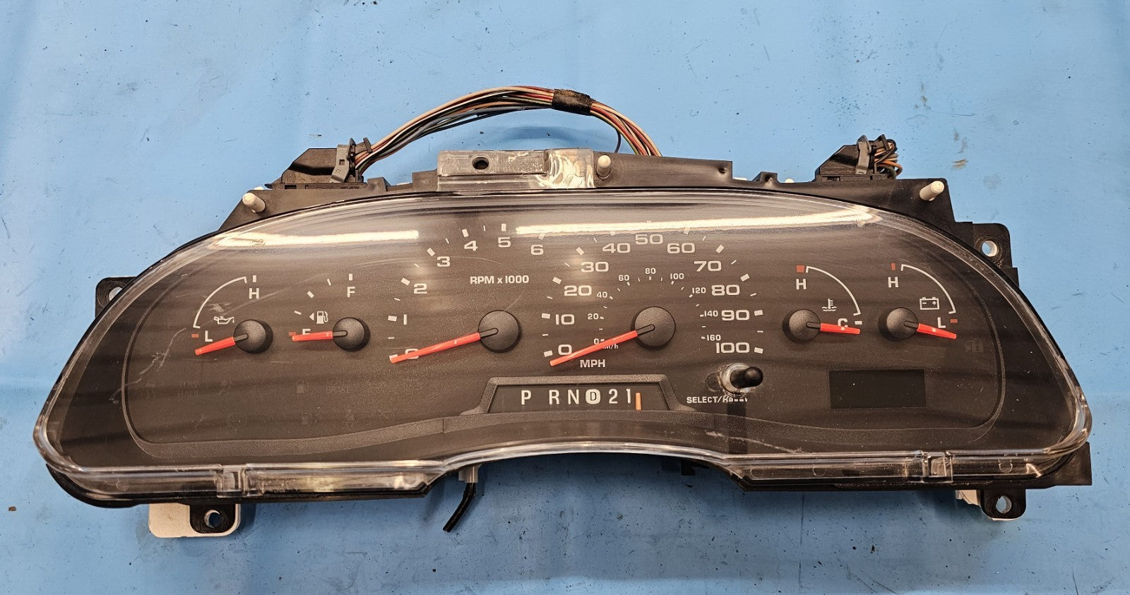 2008 only FORD ECONOLINE VAN E150 E250 E350 SPEEDOMETER INSTRUMENT GAUGE CLUSTER