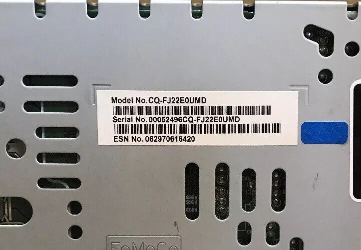 🔥13-14 Ford Fusion Radio CD Player Receiver Tuner CQ-FJ22E0UMD DS7T-19C107-BM