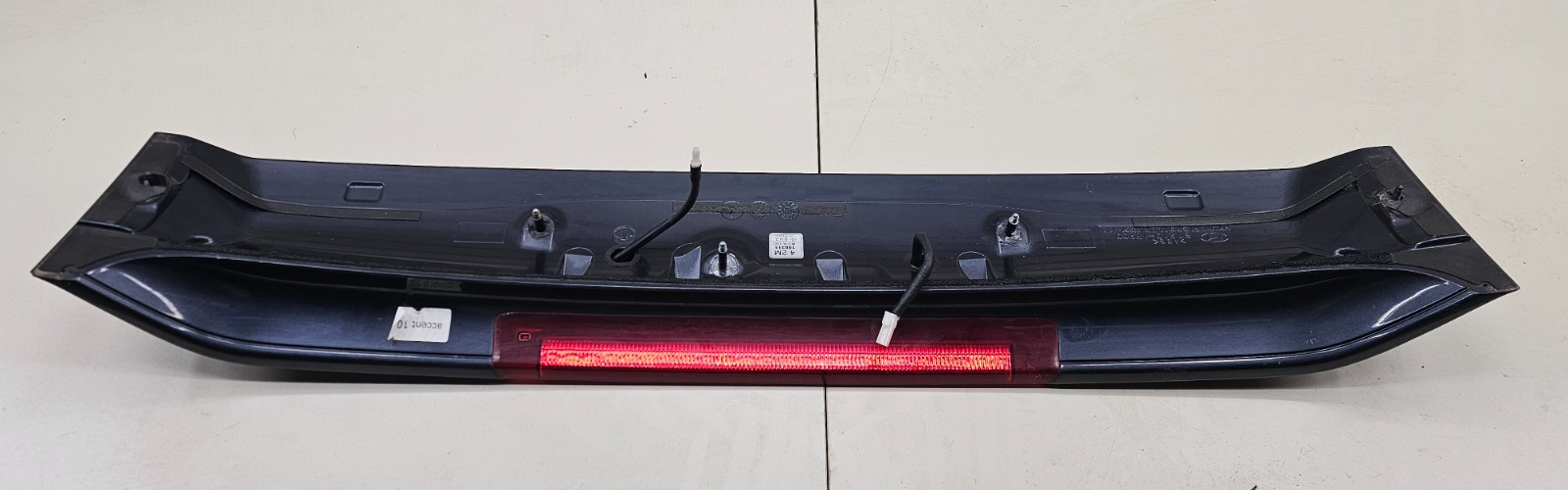 🔥05-11 Hyundai Accent Hatchback Rear Trunk Spoiler 3rd Brake Light Molding Blue