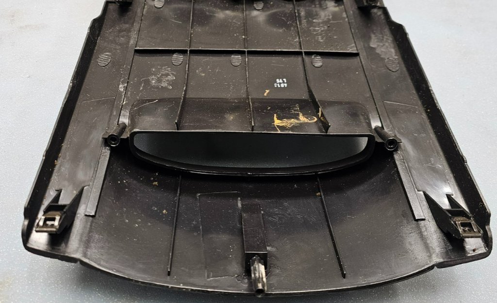 🔥04-08 Chevy Aveo Hatchback Dash Top Center AC A/C Air Vents Clock Bezel Black