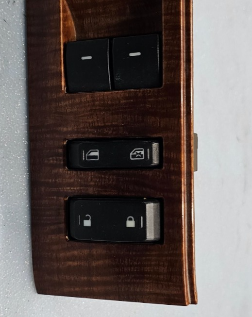 🔥06-10 EXPLORER MOUNTAINEER FRONT LEFT DRIVER MASTER WINDOW LOCK SWITCH WOOD