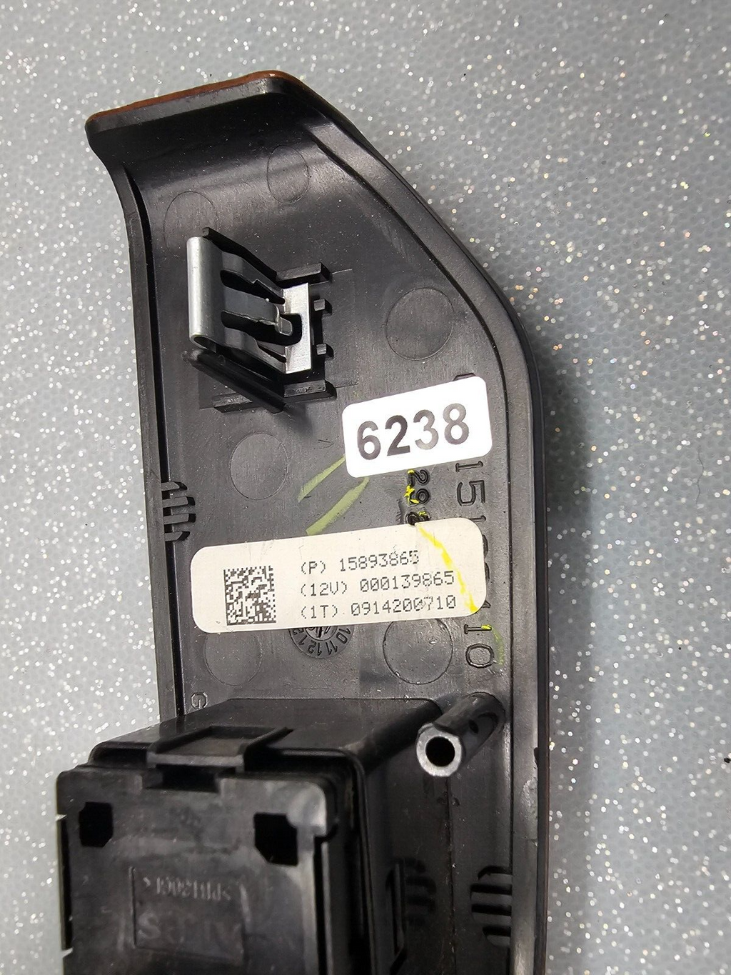 🔥07-13 Suburban Yukon Rear Left Driver Master Window Switch Assembly WOOD WS5