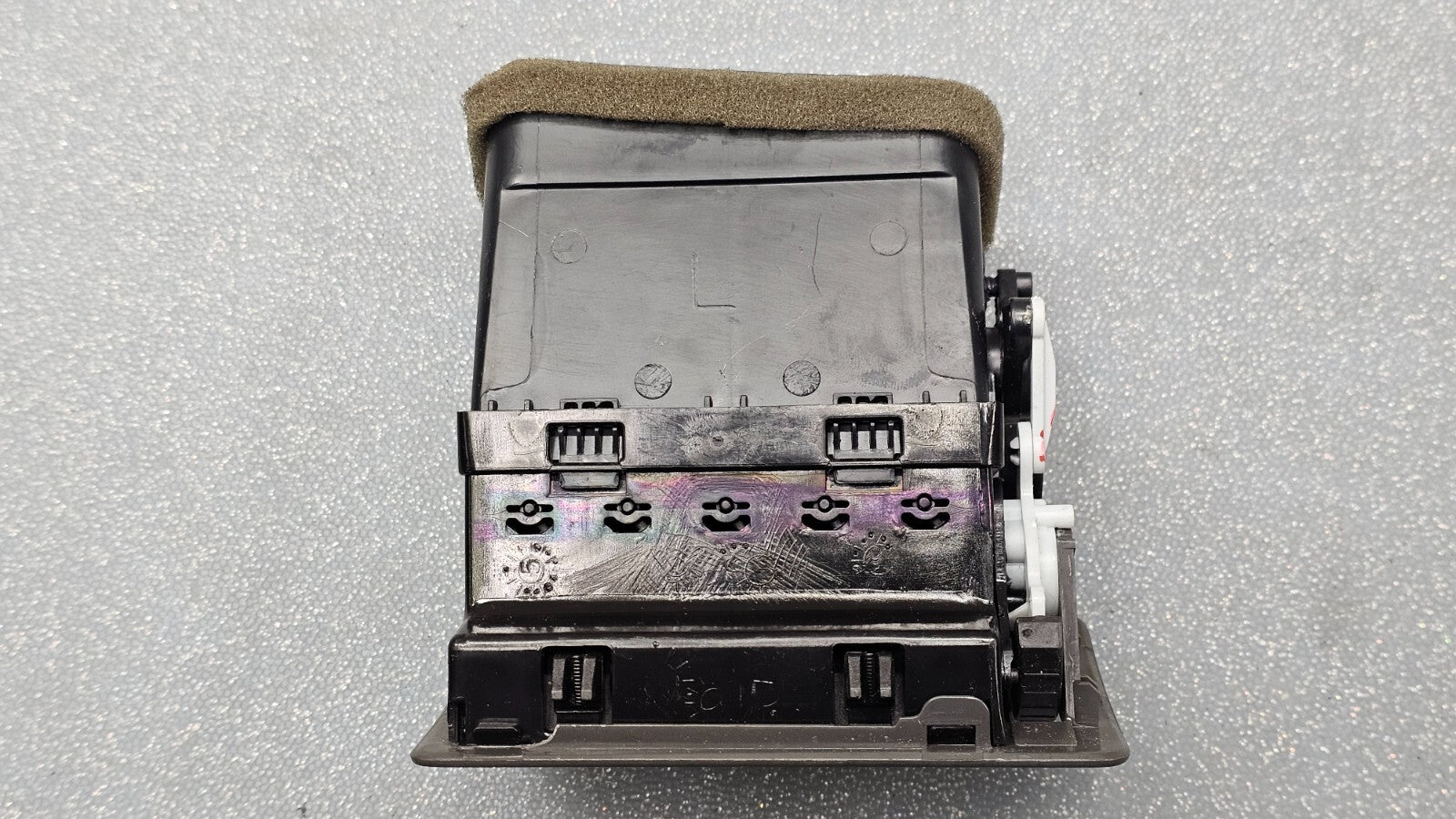 🔥06-09 Fusion Milan Dash Left Driver Master AC A/C Air Vent Heater Panel Black