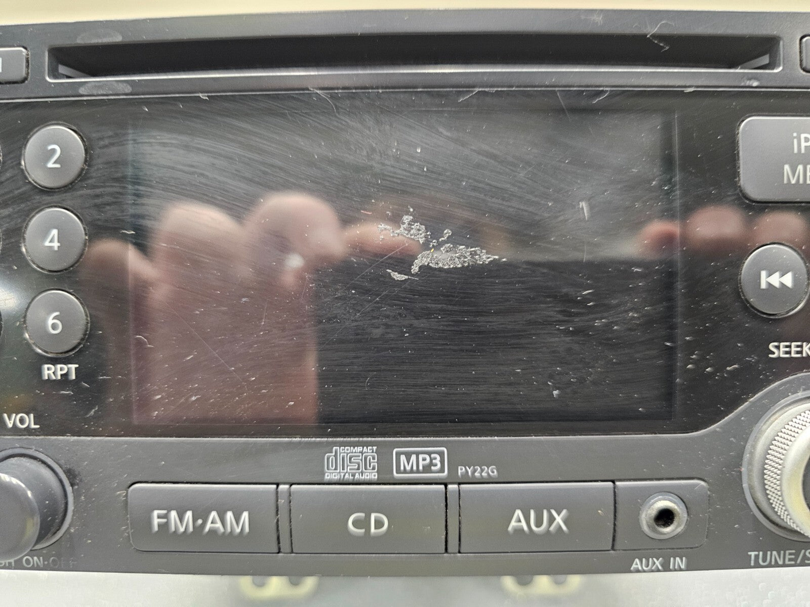 🔥10-13 Nissan Rogue Dash AM FM CD AUX Player Navigation Radio Receiver MP3