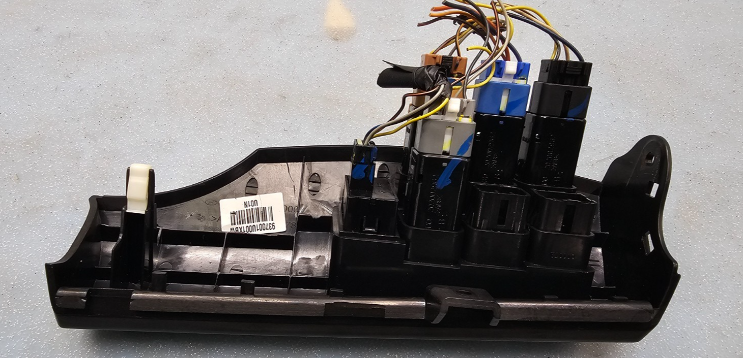 🔥2011-2013 Kia Sorento Dash Rear Wiper Dimmer TCS Switch Trim Bezel OEM