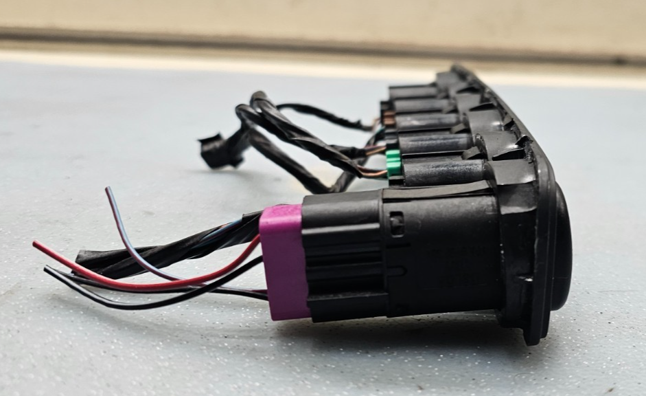 🔥2005-2007 Mercury Mariner Hazard Defrost Info Park Switch Control OEM BLACK