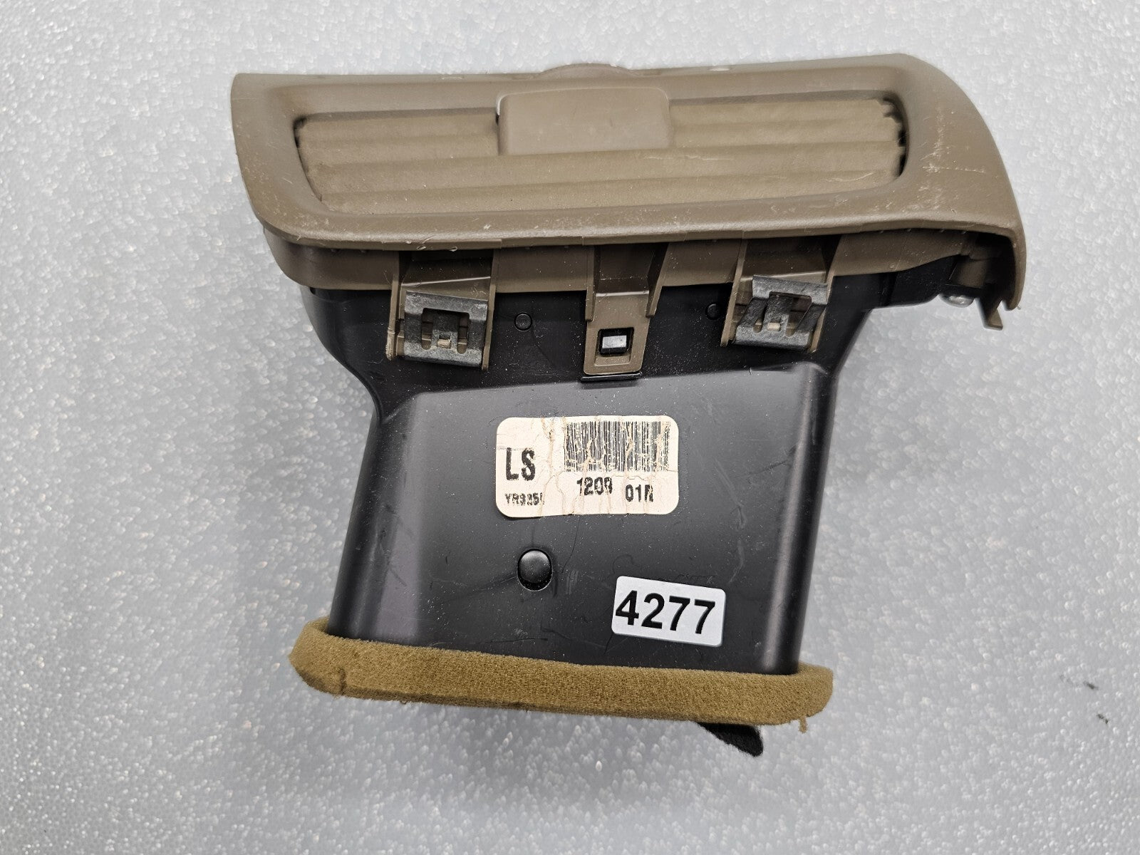 🔥08-12 Honda Accord Left Front Driver Side Dash AC Air Vent DARK TAN OEM