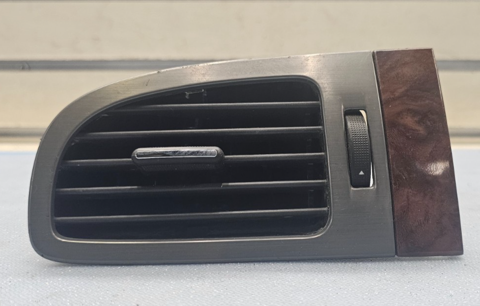 🔥07-14 Tahoe Yukon Suburban Left Driver Dash AC A/C Air Vent Heater Silver/Wood