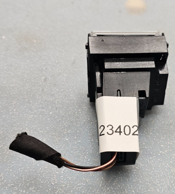 🔥12-15 VW PASSAT DASH HAZARD SWITCH WITH CLOCK BLACK OEM