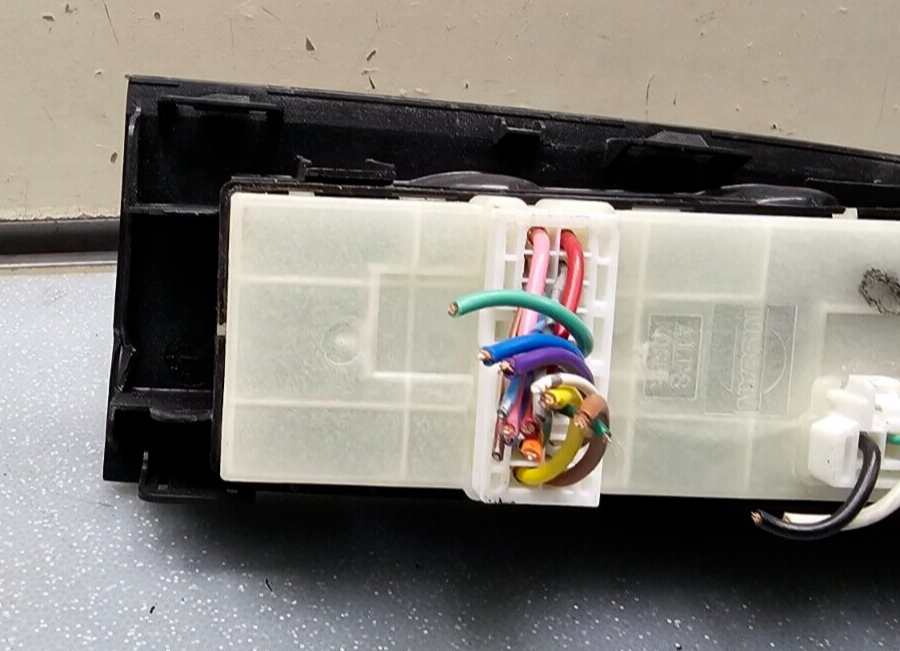 🔥07-12 ALTIMA LEFT DRIVER MASTER POWER WINDOW CONTROL SWITCH ASSEMBLY BLACK OEM