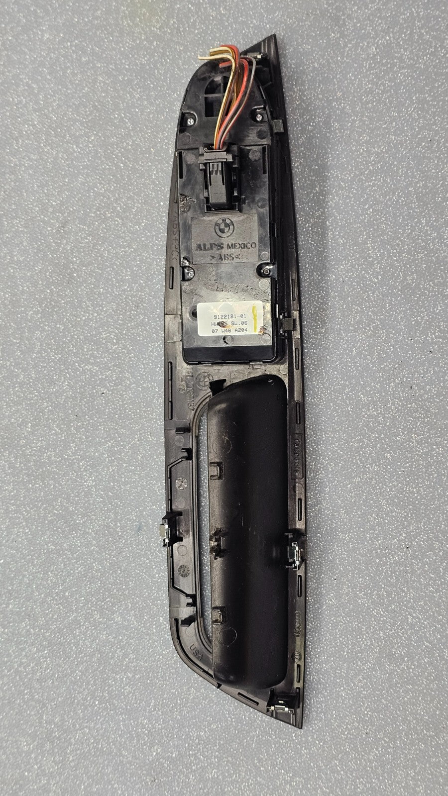 🔥07-14 BMW X5 X6 Front Left Driver Master Power Window Switch Control Black OEM