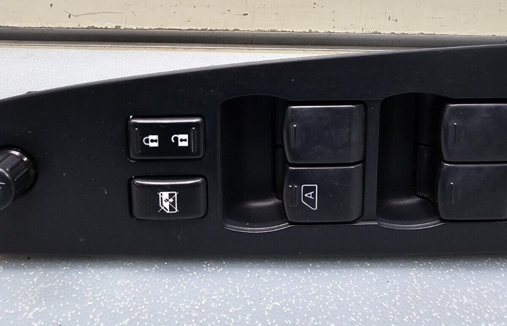 🔥07-12 ALTIMA LEFT DRIVER MASTER POWER WINDOW CONTROL SWITCH ASSEMBLY BLACK OEM