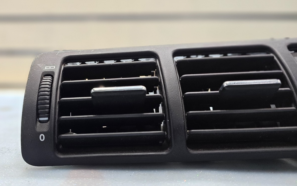 🔥98-05 Mercedes W163 ML320 ML500 Dash Center AC A/C HVAC Air Vent Heater Black