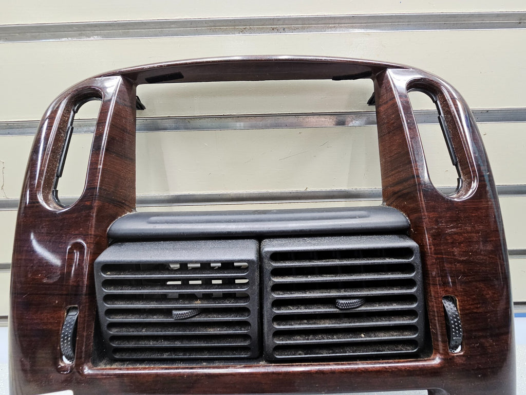 🔥02-05 FORD EXPLORER RADIO AUDIO CLIMATE TEMPERATURE CONTROL BEZEL TRIM WOOD