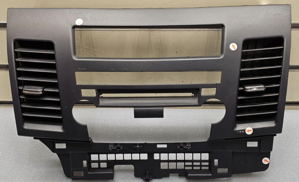 🔥08-13 Lancer Dash AM FM Radio Audio Stereo Display Climate Bezel Panel Black