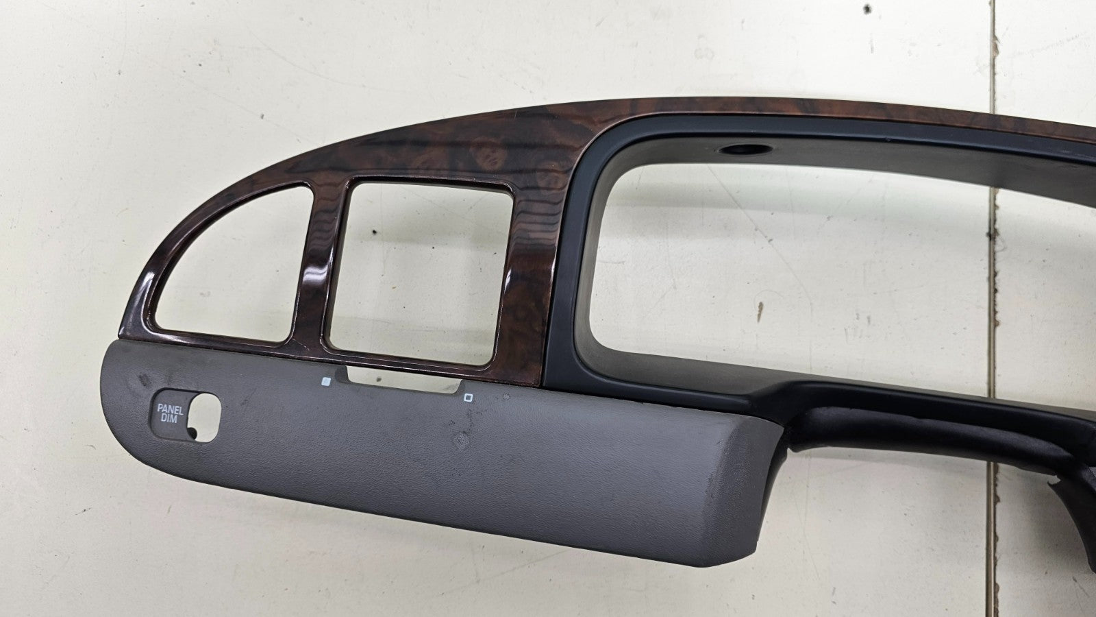 🔥98-02 Lincoln Town Car Dash Radio Trim Speedometer Cluster Wood Grain OEM