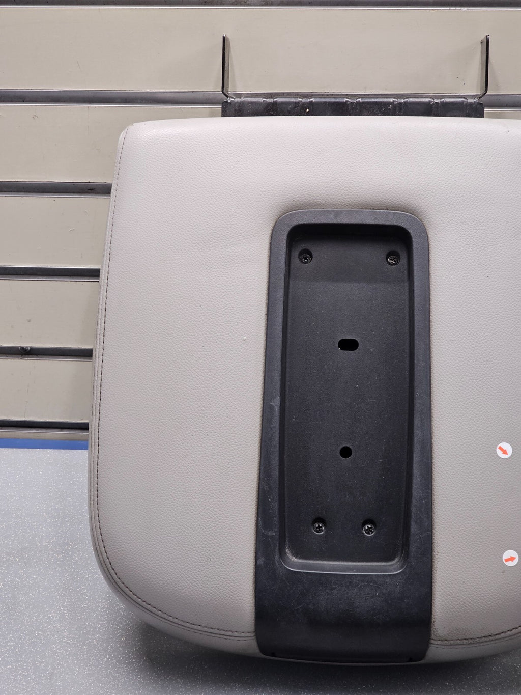 🔥07-13 Tahoe Suburban Yukon Leather Console Lid Armrest Cover Top Pad TAN JS5