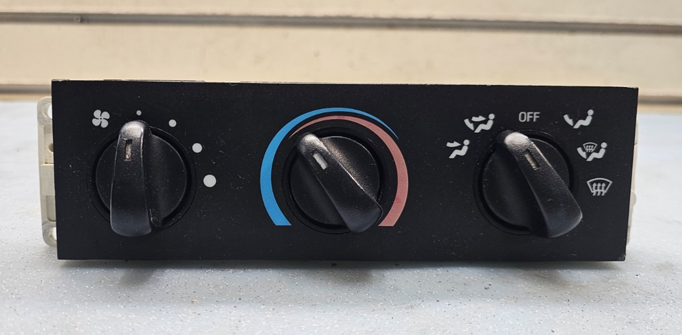 🔥95-04 RANGER EXPLORER DASH A/C HVAC HEATER CLIMATE CONTROL TEMPERATURE BLACK
