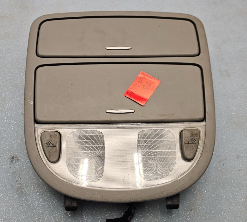🔥07-12 HYUNDAI SANTA FE FRONT OVERHEAD CONSOLE DOME MAP LIGHT LAMP SUNROOF GRAY