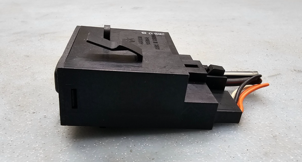 90-95 LeBaron Daytona Rear Defrost Switch Mopar OEM BLACK