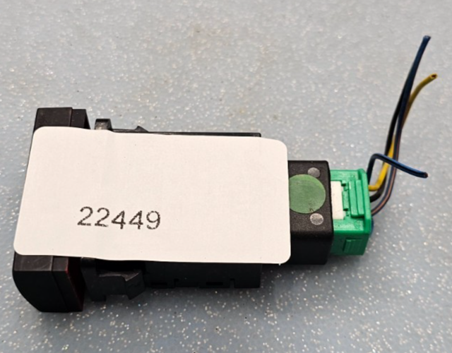 🔥04-09 Kia Cerato/Spectra Hazard Warning light switch Black OEM