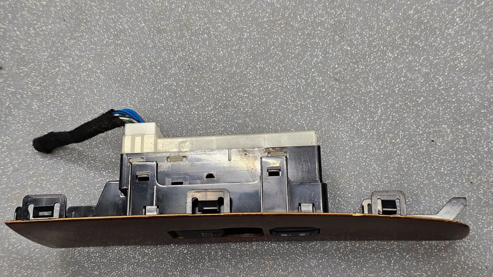 🔥07-12 NISSAN ALTIMA FRONT RIGHT PASSENGER DOOR WINDOW SWITCH LOCK WOOD OEM