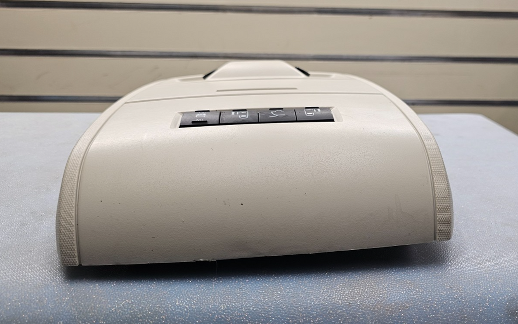 08-16 CHRYSLER TOWN COUNTRY DODGE GRAND CARAVAN OEM ROOF OVERHEAD CONSOLE LT TAN