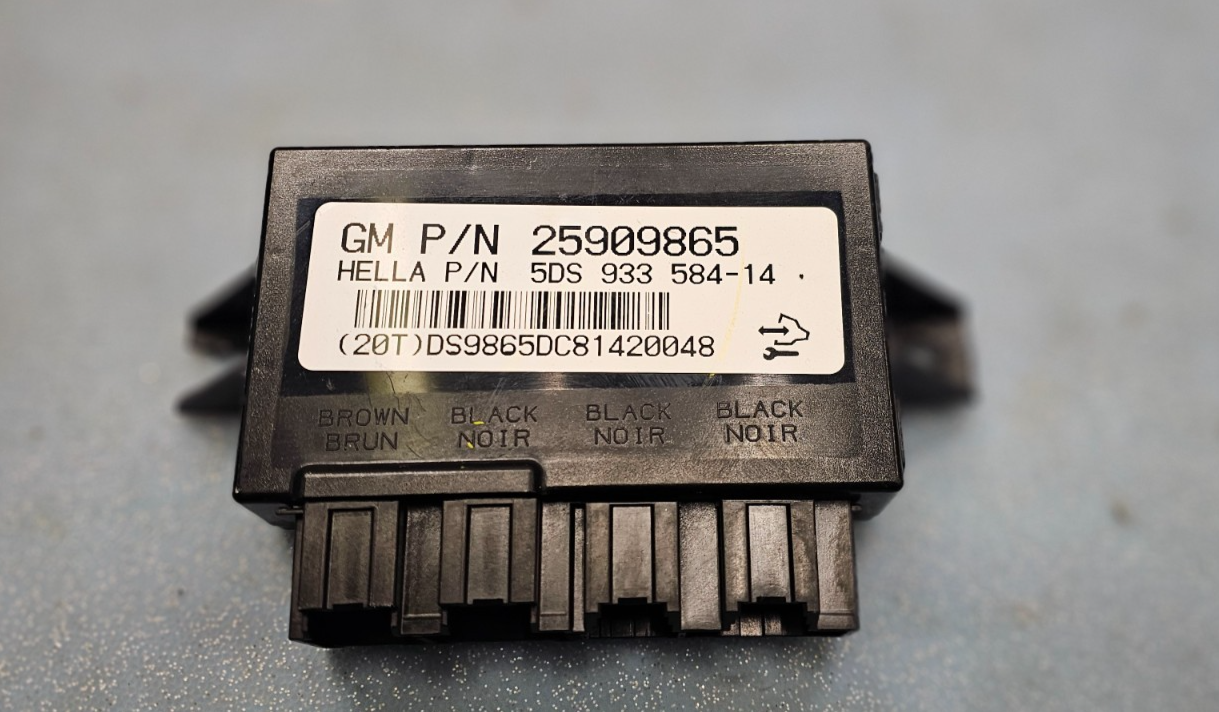 🔥09-16 GMC ACADIA FRONT HEATED SEAT TEMPERATURE CONTROL MODULE BLACK