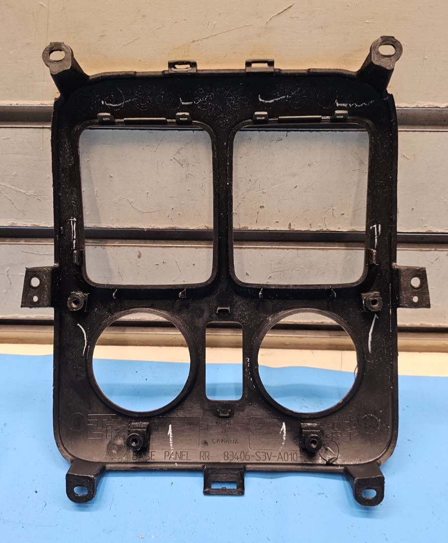 🔥01-06 Acura MDX Rear AC Climate Control Bezel Trim Woodgrain