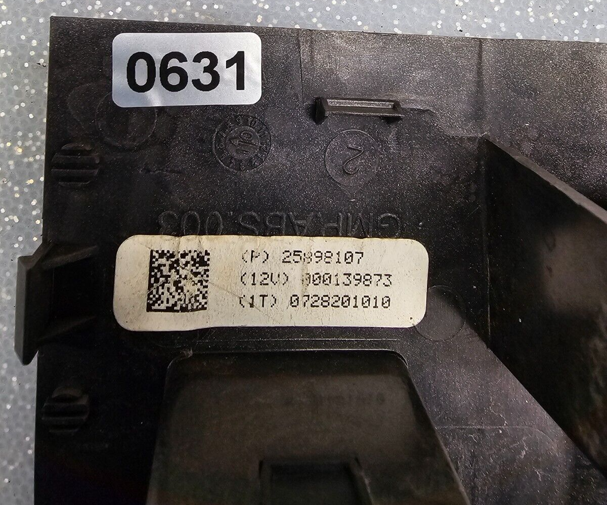 🔥07-13 SILVERADO SIKERRA REAR LEFT DRIVER POWER WINDOW SWITCH SILVER/BLACK WS47