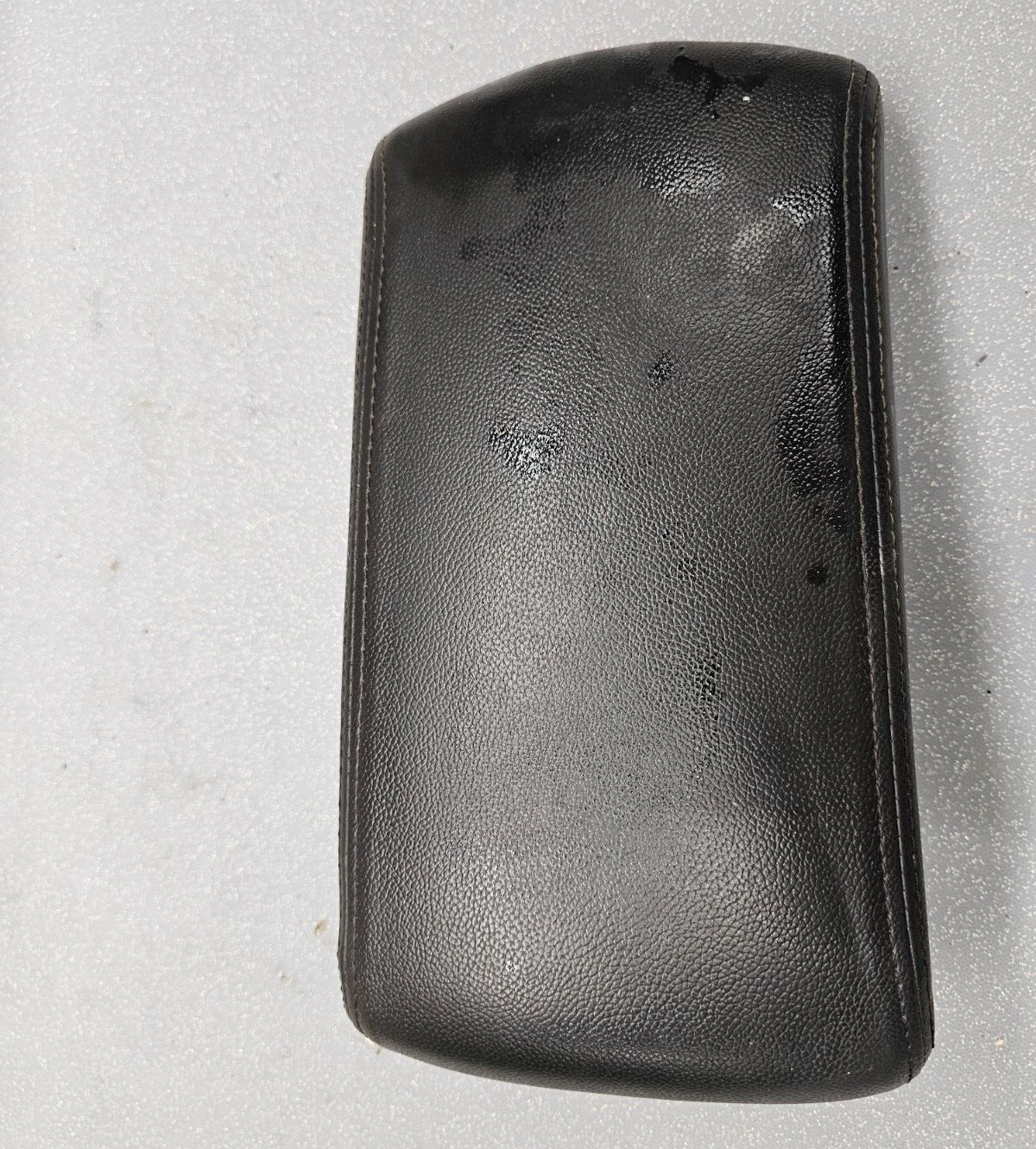 🔥08-13 Rogue Front Center Console Storage Arm Rest Lid Cover Leather Black OEM