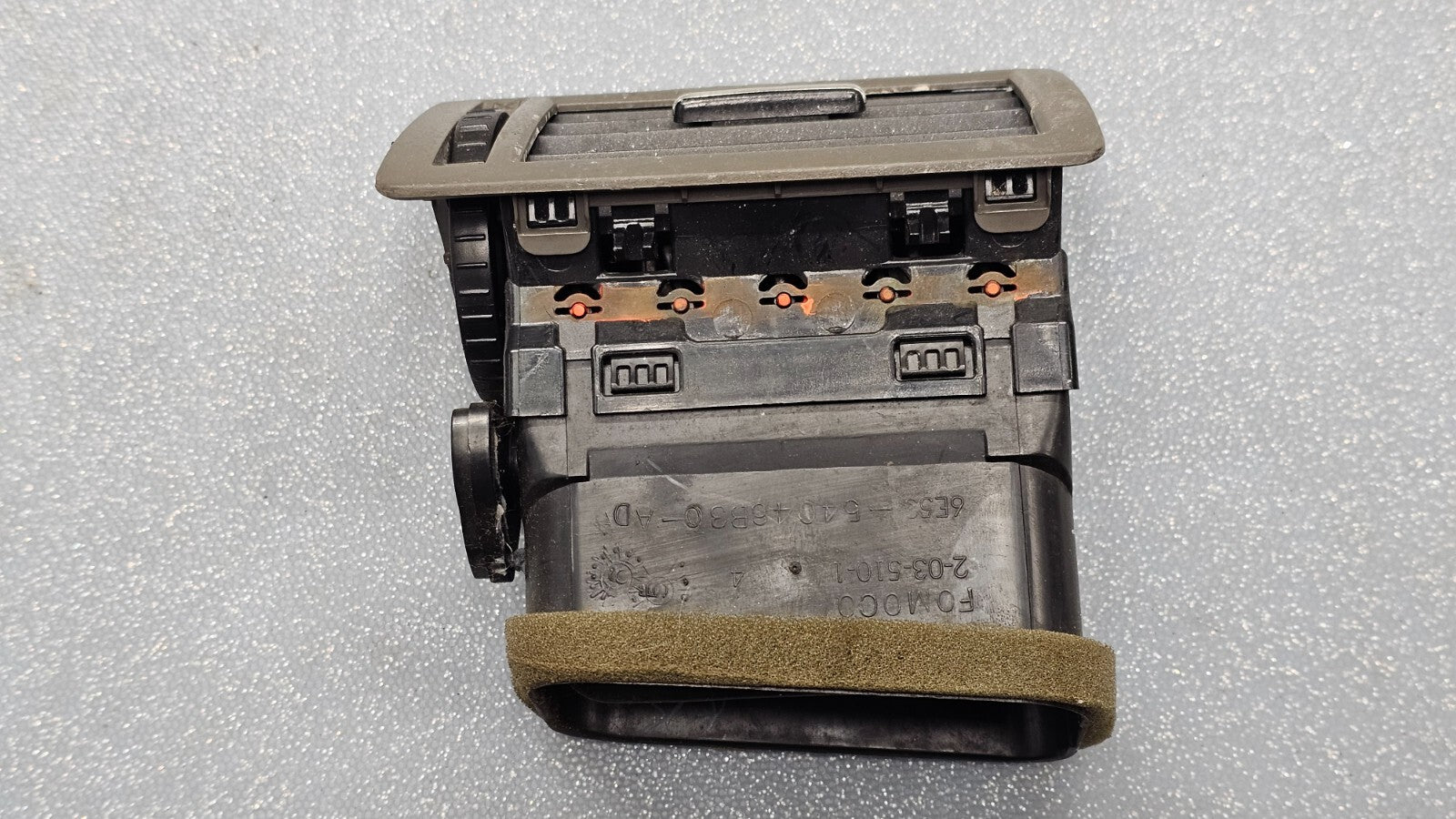 🔥06-09 Fusion Milan Dash Right Passenger Air Vent A/C AC Heater Panel Tan