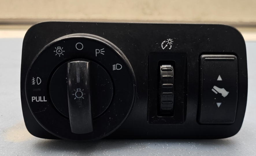 🔥05-07 FREESTYLE Headlamp Headlight Fog Head Lamp Light Switch Control Black