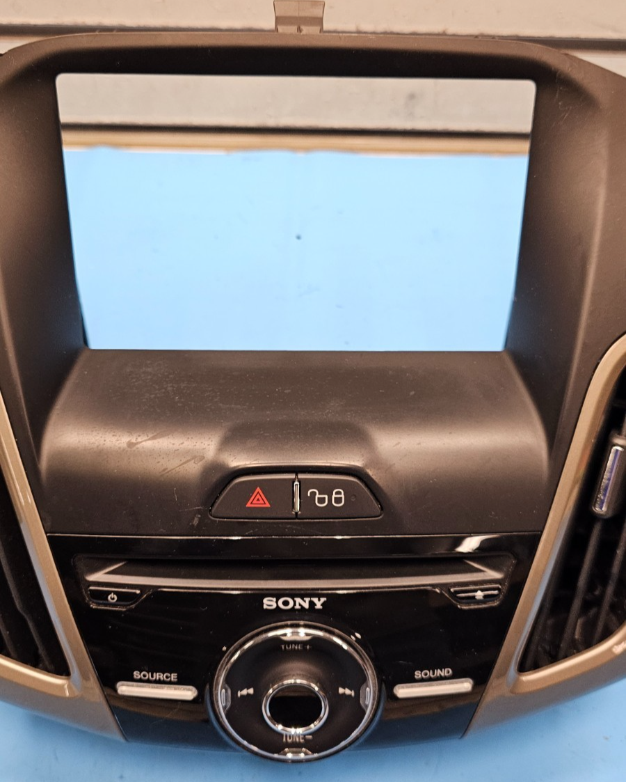 🔥15-17 Ford Focus SE Dash Trim Panel Radio Player Climate Control Bezel Black